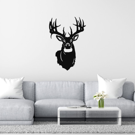 Geyik Metal Duvar Tablosu