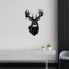Geyik Metal Duvar Tablosu | Modern Lazer Kesim Tasarım | [kalitepazar.com]